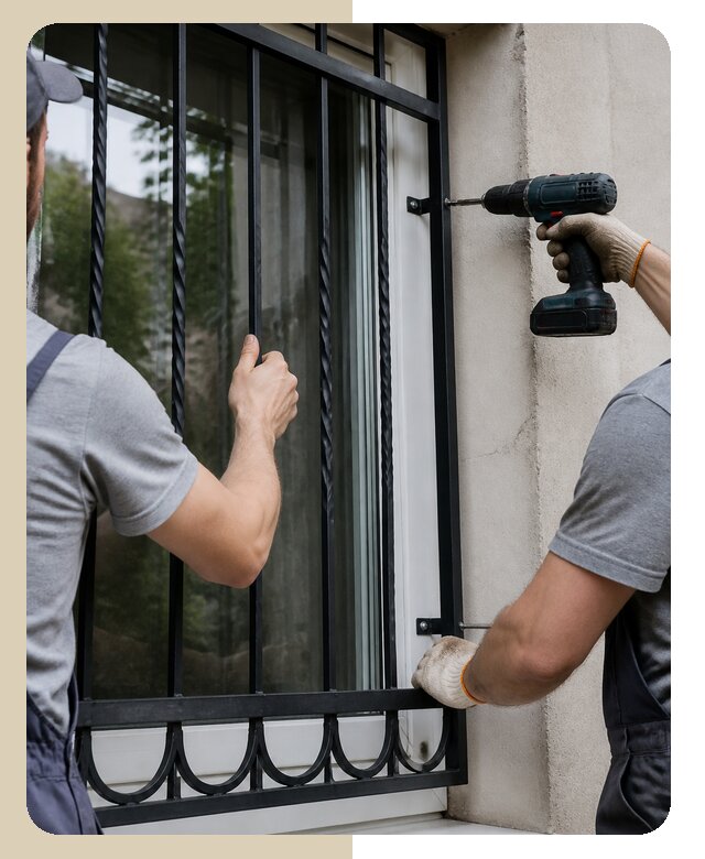 Профессиональная установка оконных решеток в Алексине